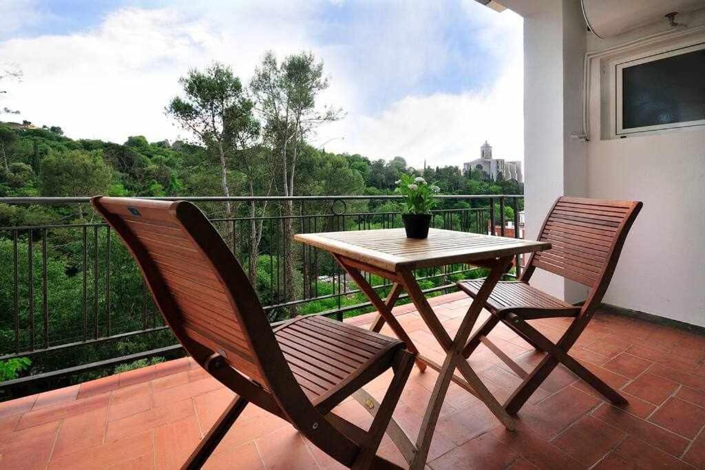 Apartamento Con Increibles Vistas Y Terraza Gérone Extérieur photo