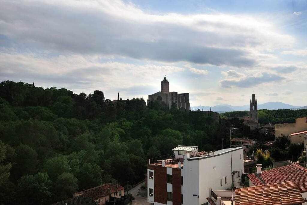 Apartamento Con Increibles Vistas Y Terraza Gérone Extérieur photo